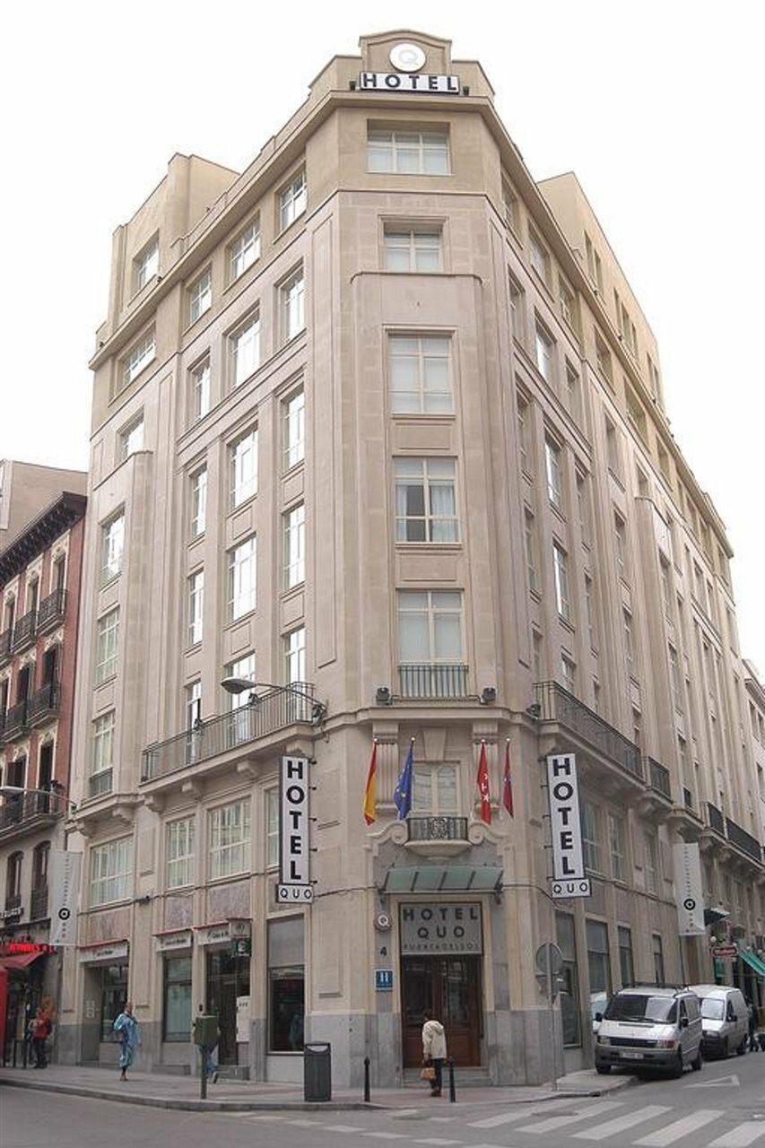 Quatro Puerta del Sol Hotel Madrid Exterior foto